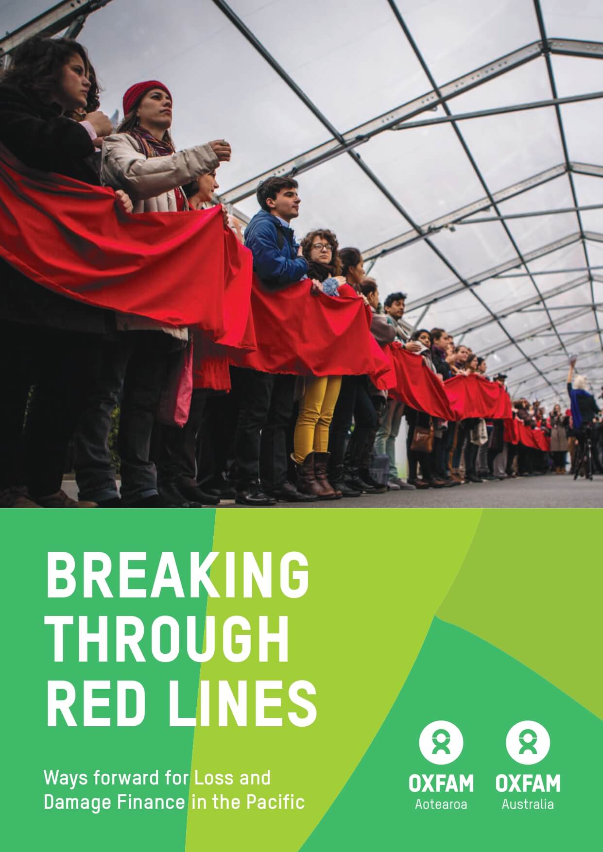Breaking Through Red Lines Oxfam Loss and Damage Report Cover
