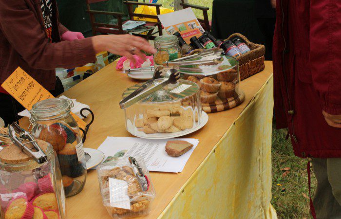 survival day cake stall