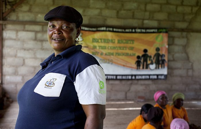 Women's weekly savings group in Zimbabwe. Photo: Abbie Trayler-Smith/OxfamAUS