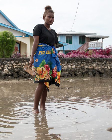 Communities in Solomon Island facing climate crisis. Photo: Collin Leafasia/Oxfam