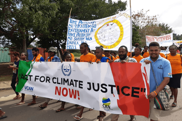 Vanuatu leads on climate change